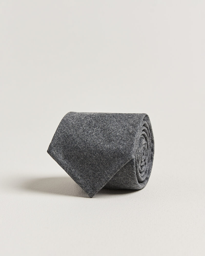 Stenströms Wool Tie 7,5cm Grey – Grå