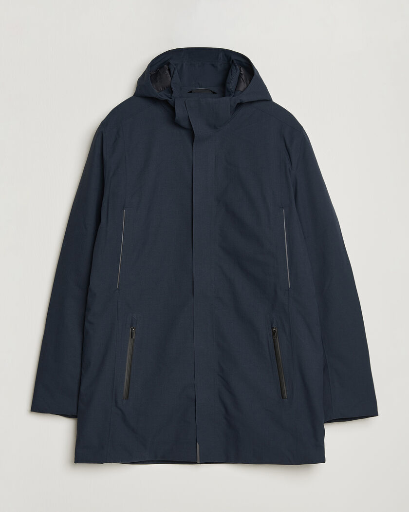 UBR Regulator Herringbone Parka  Navy – Blå
