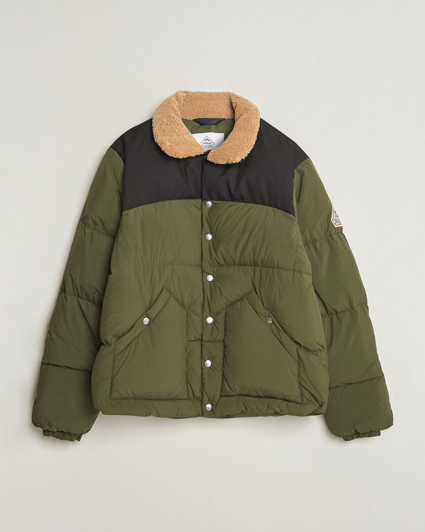 Pyrenex Fiery Down Jacket Deep Khaki – Grøn