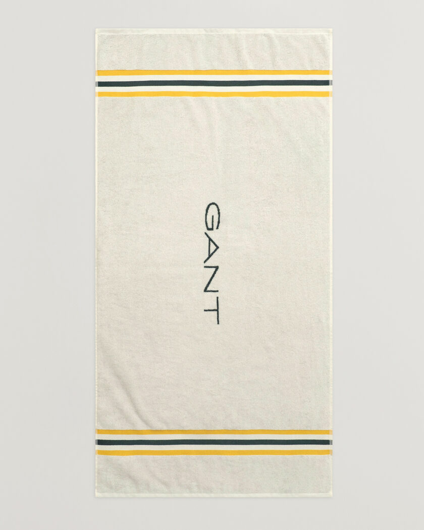 Gant Tournament Towel Cream – Hvid