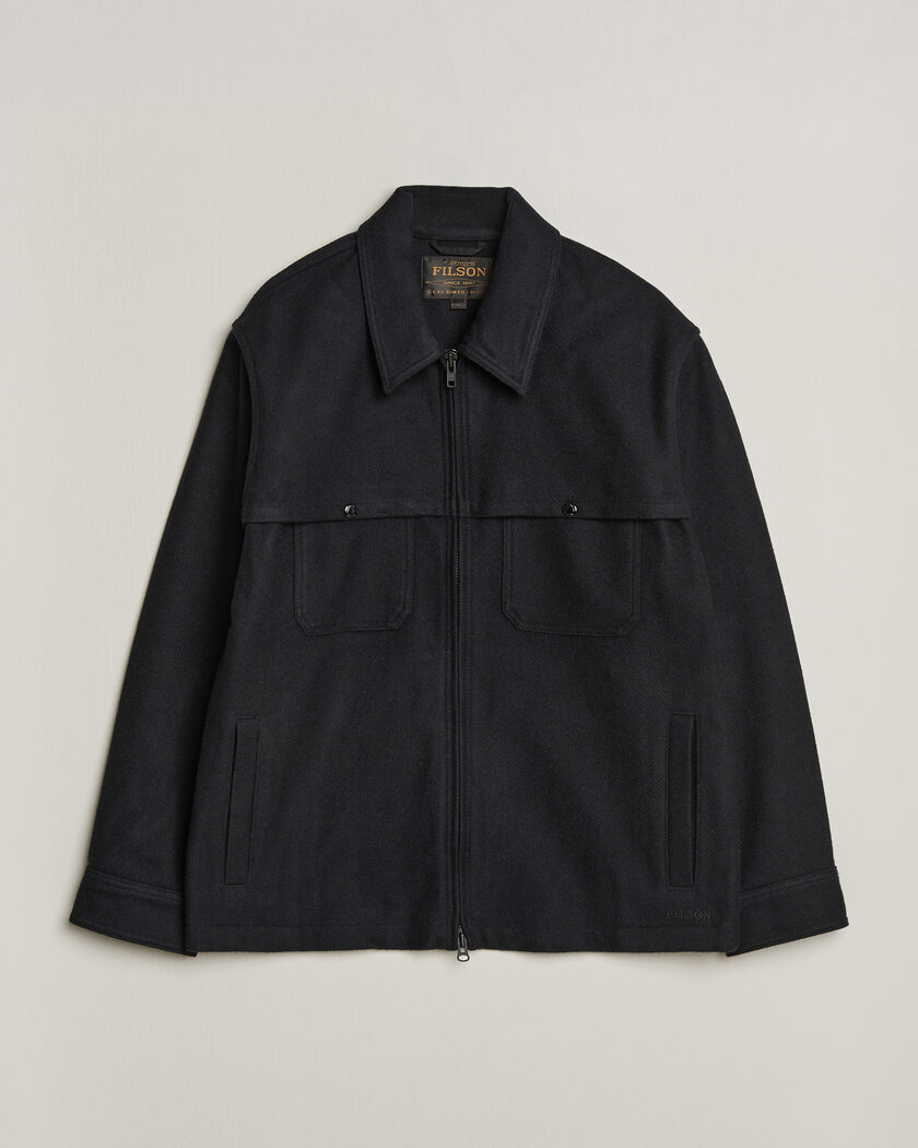 Filson Wool Cruiser Jac Shirt Dark Navy – Blå