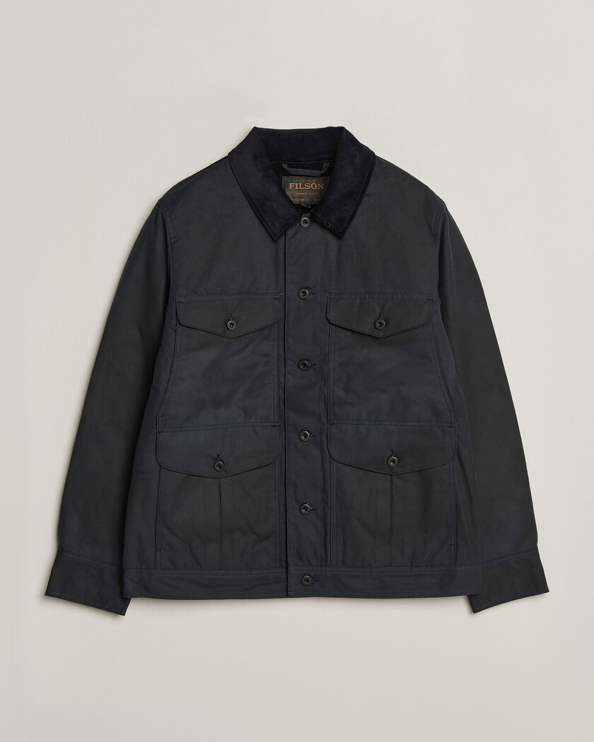 Filson Journeyman Cotton Shelter Cloth Jacket Harbor Blue – Blå