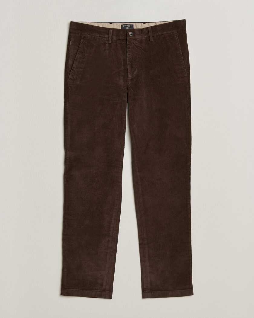 Dockers Cotton Slim Chino Hot Fudge – Brun