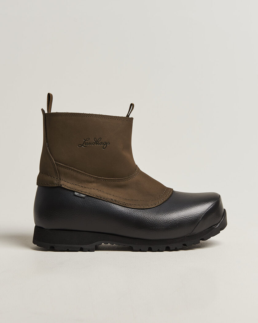 Lundhags Myrk Insulated Pull On Boot Dark Moss – Grøn