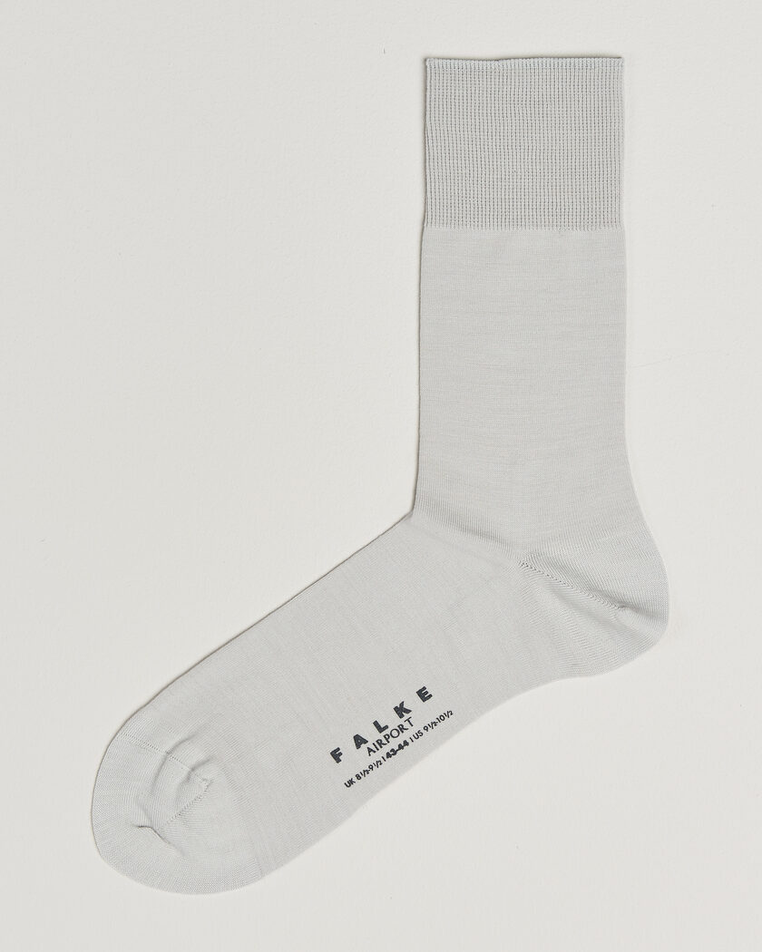 Falke Airport Socks Silver – Grå