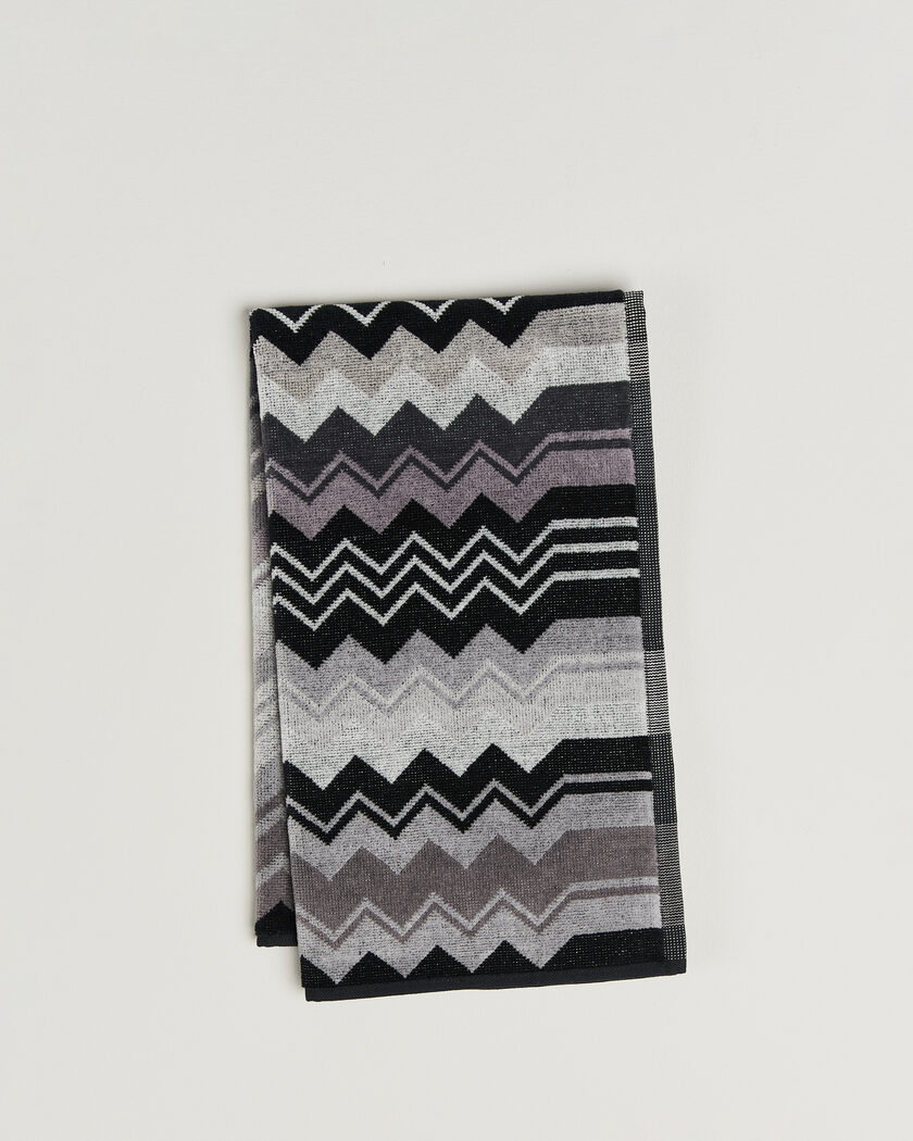 Missoni Home Giacomo Hand Towel 40x70cm Multi Black – Sort