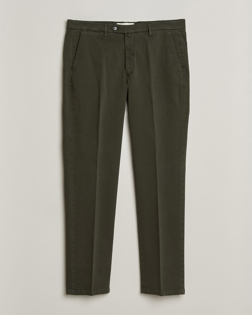 Briglia 1949 Soho Tailored Easy Fit Chino Olive – Grøn