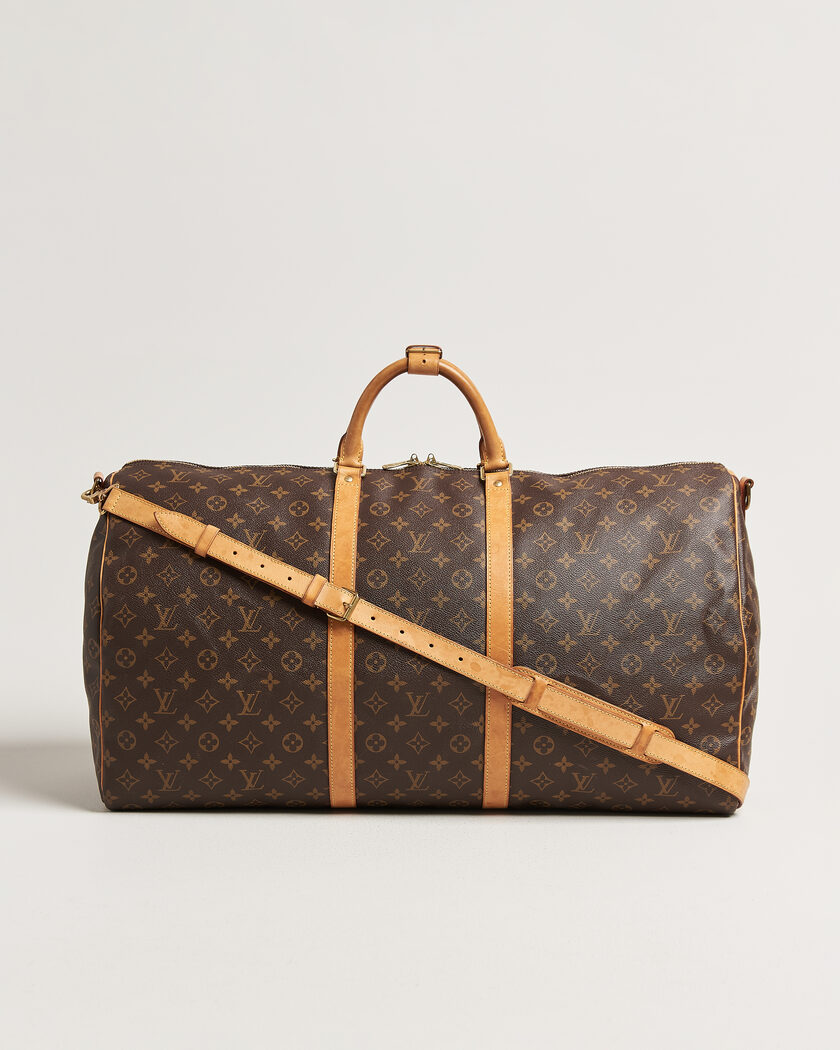 Louis Vuitton Pre-Owned Keepall Bandouliére 60 Monogram – Brun