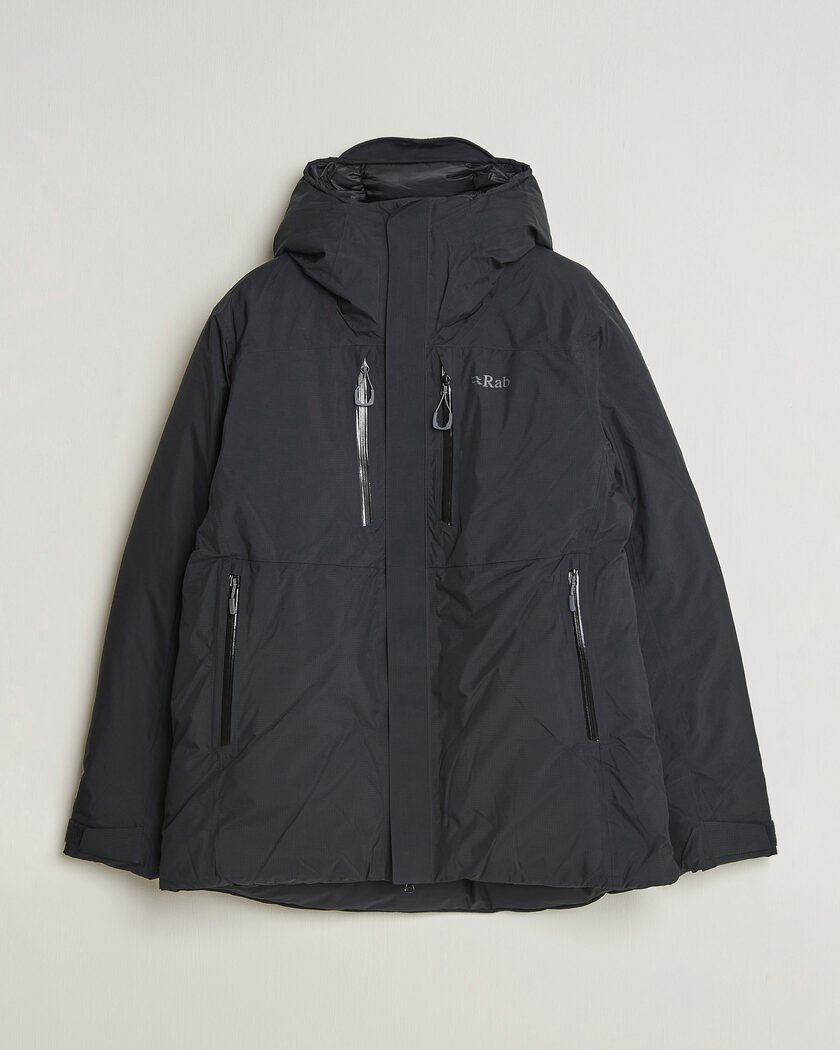 Rab Batura Waterproof Down Jacket Black – Sort