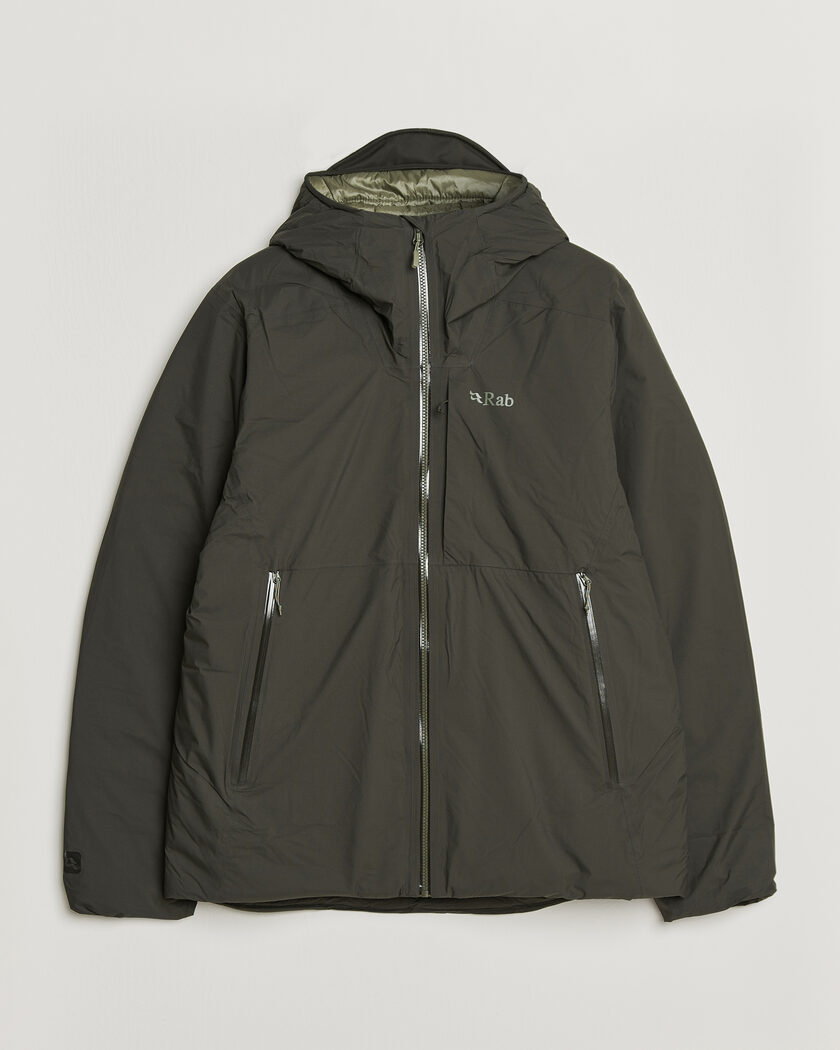Rab Microlight Waterproof Shield Jacket Dark Army – Grøn