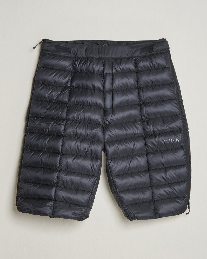 Rab Mythic Down Shorts Black – Sort