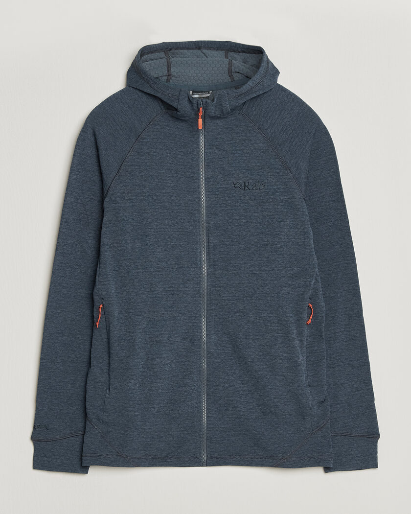 Rab Nexus Lightweight Hoody Steel – Blå