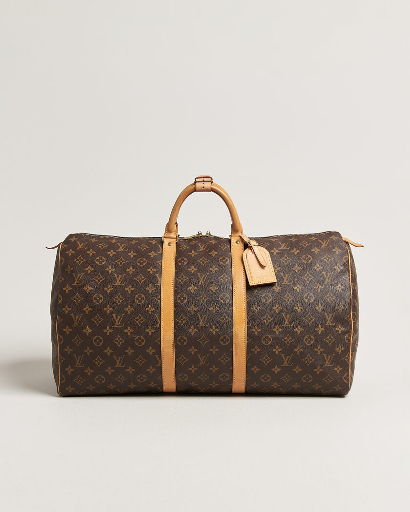 Louis Vuitton Pre-Owned Keepall 55 Monogram – Brun