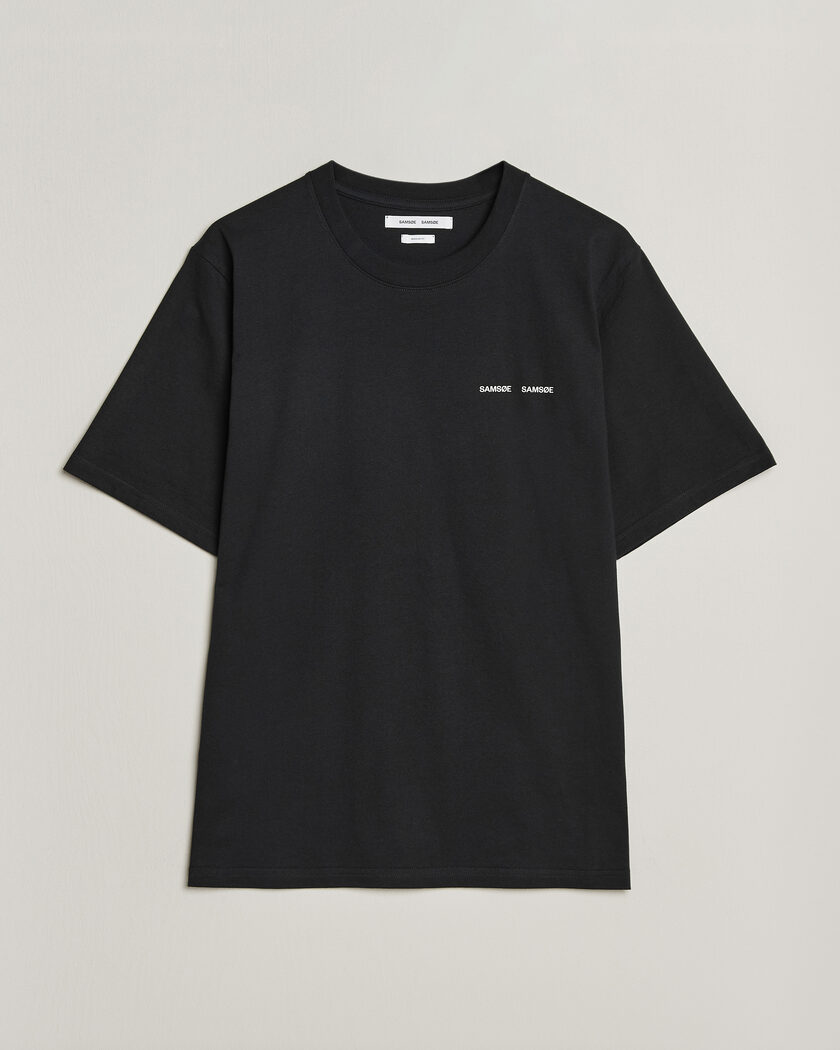 Samsøe Samsøe Thomas Cotton T-Shirt Black – Sort