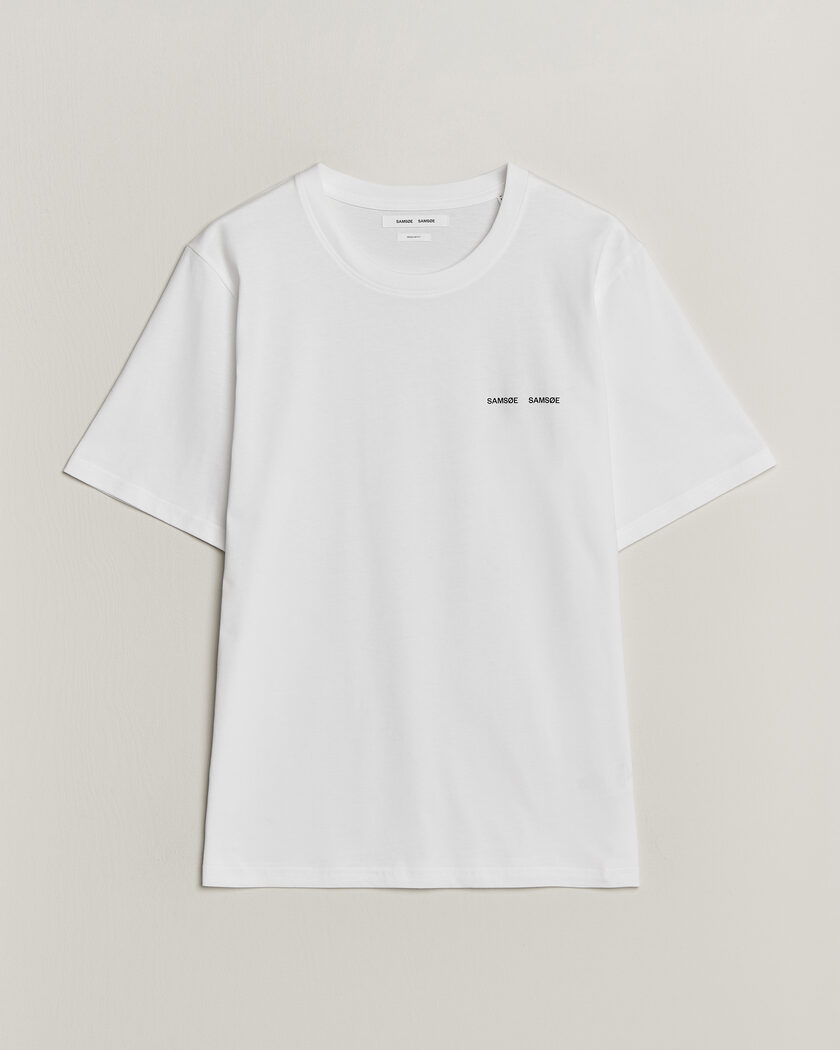 Samsøe Samsøe Thomas Cotton T-Shirt White – Hvid