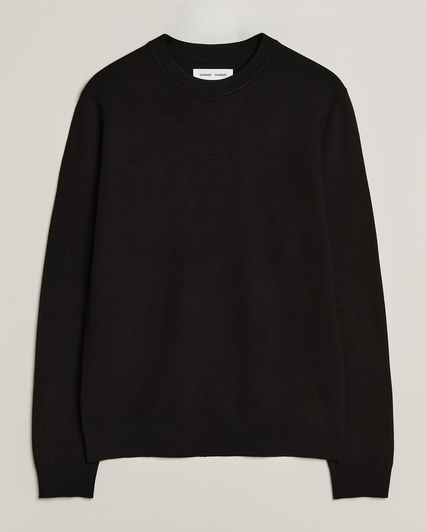Samsøe Samsøe Matt Crew Neck Sweater Black – Sort