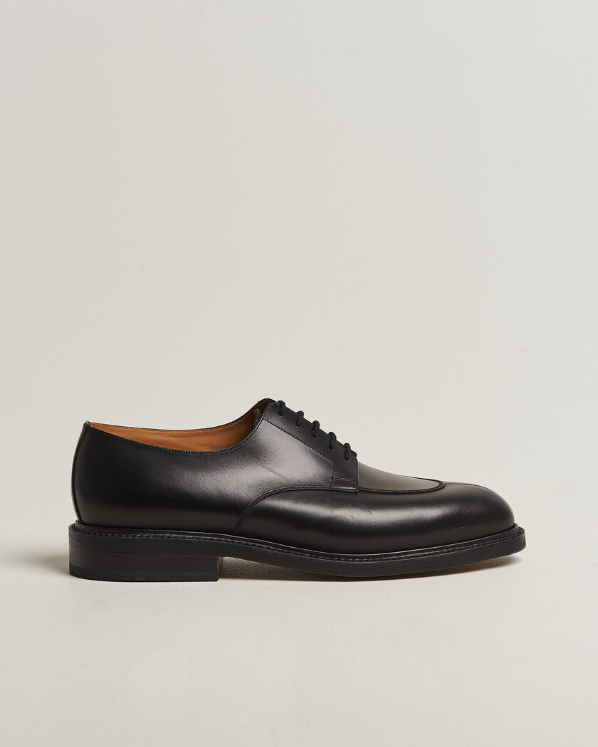  J.M. Weston Half Hunt Derby Black Calf – Sort