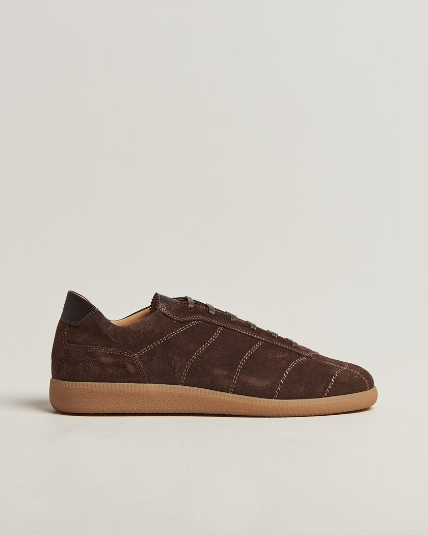 CQP Stillo Suede Sneaker Dark Brown – Brun