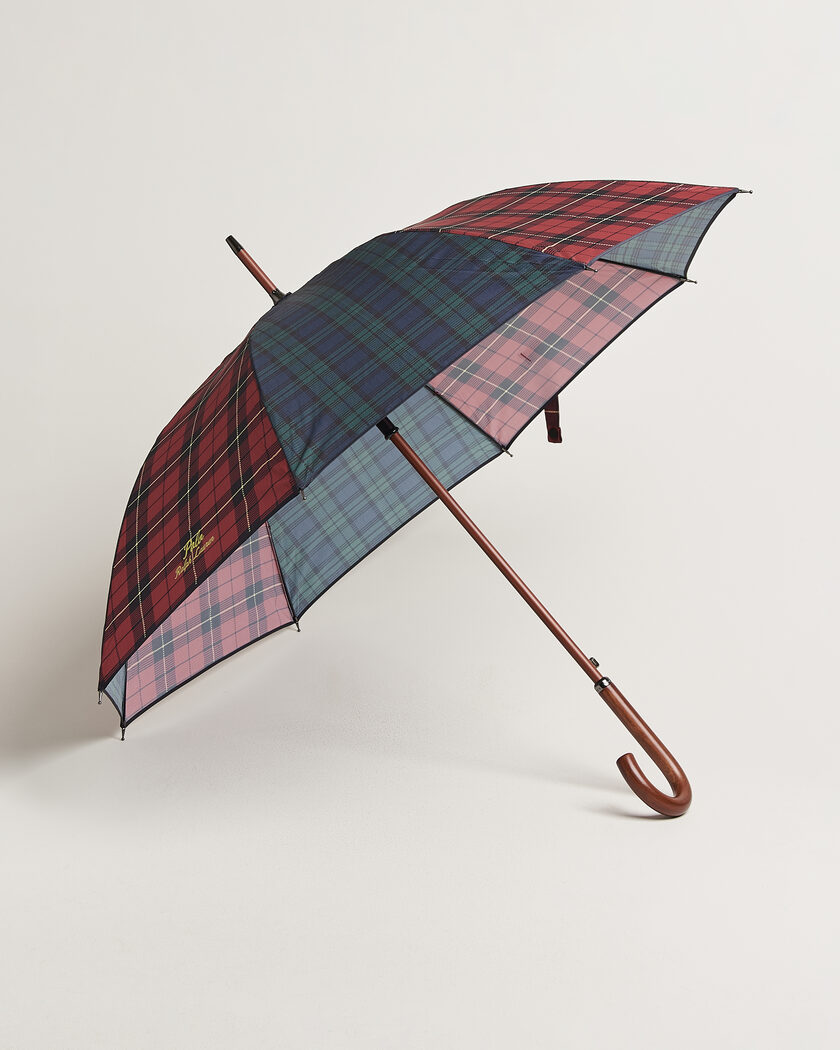 Ralph Lauren Home Linwood Large Heritage Pattern Umbrella Multi – Flerfarvet
