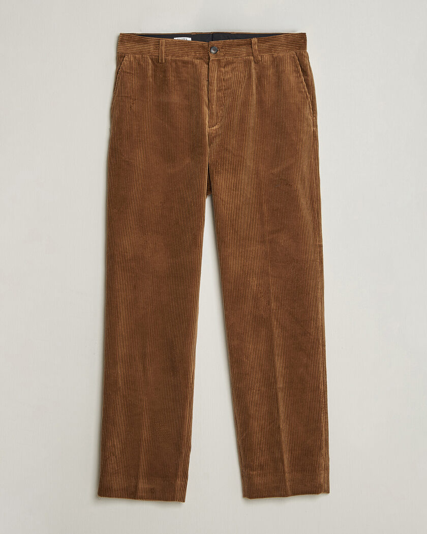 Filippa K Julian Corduroy Chino Trousers Tobacco – Brun