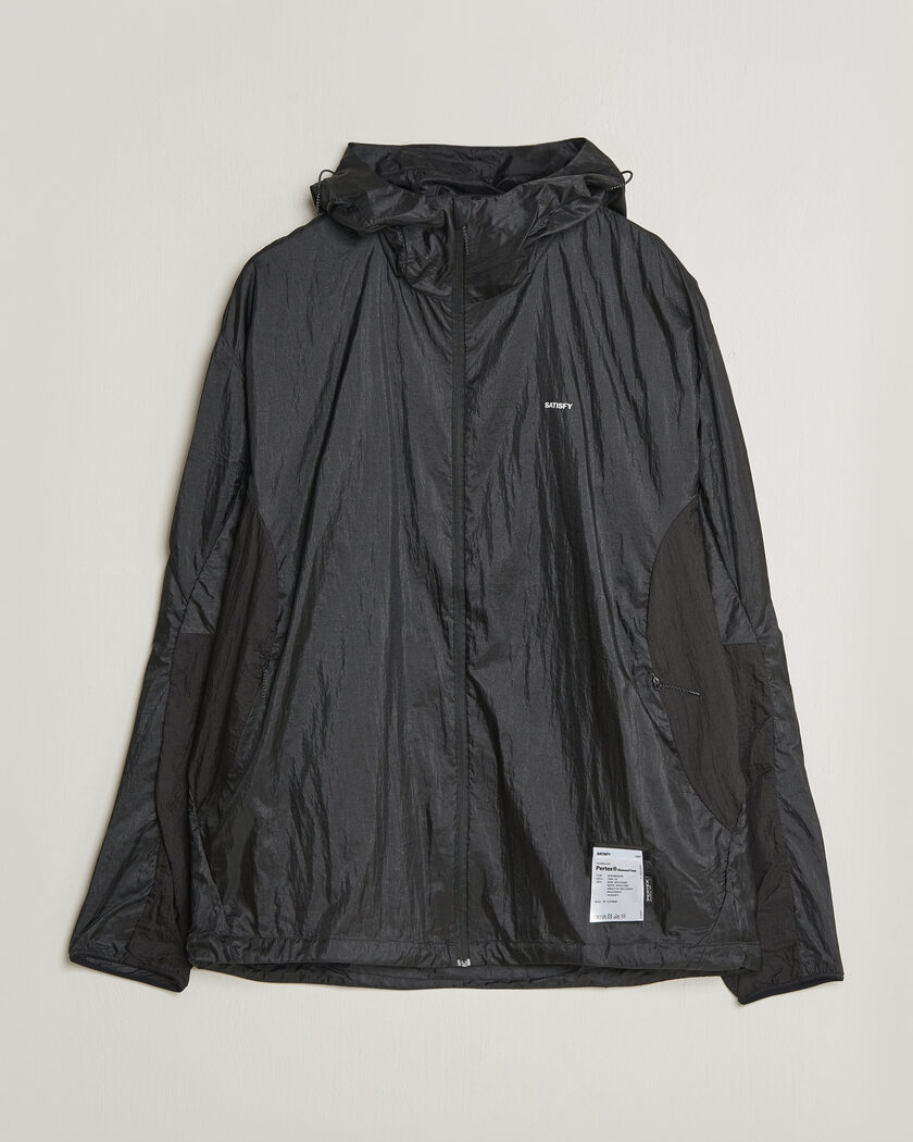 Satisfy Pertex Diamond Fuse Windbreaker Black – Sort