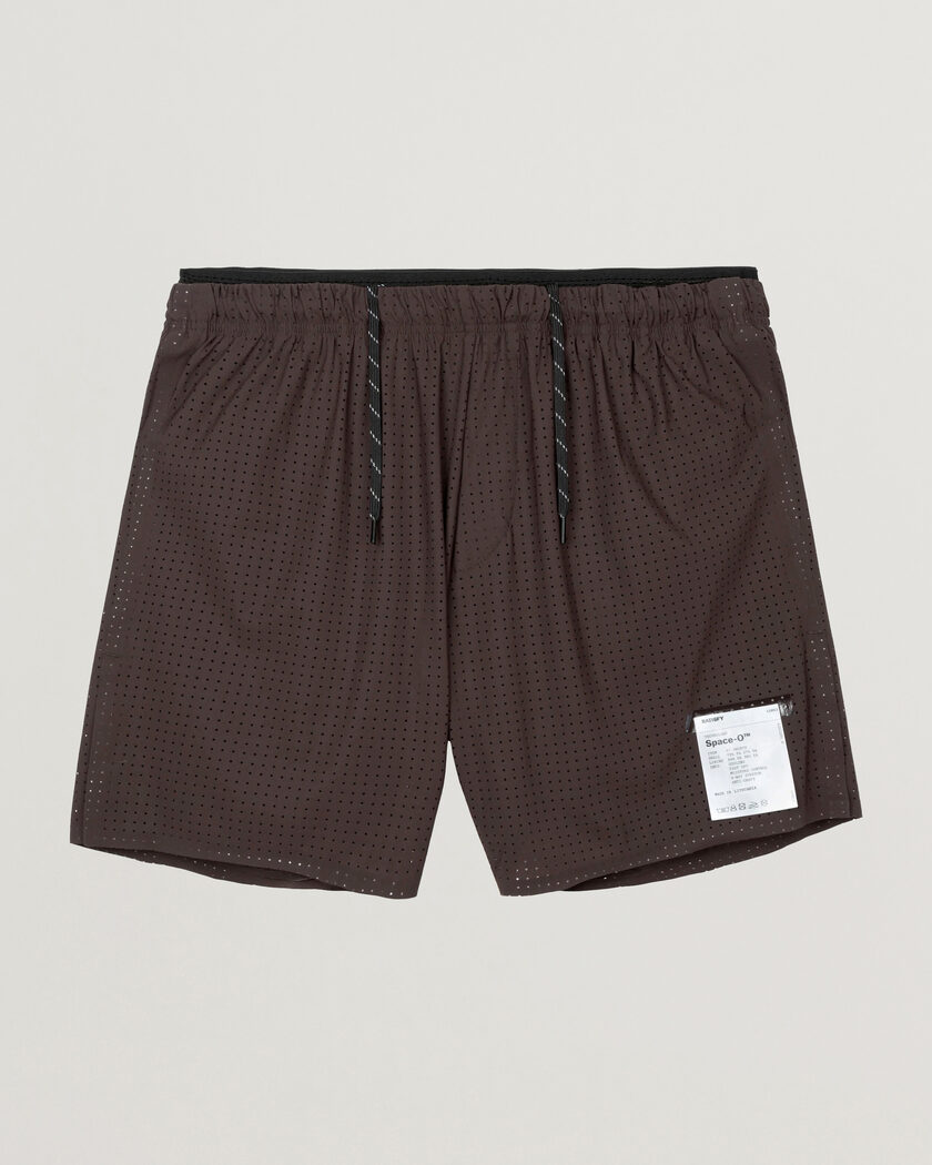 Satisfy Space-O 5 Inch Shorts Deep Mahogany – Brun