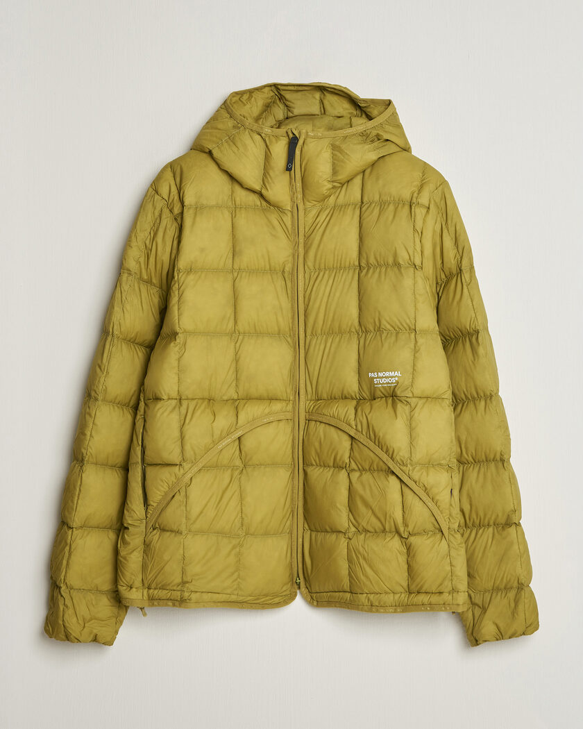 Pas Normal Studios Off-Race Down Liner Jacket Dark Lime – Grøn