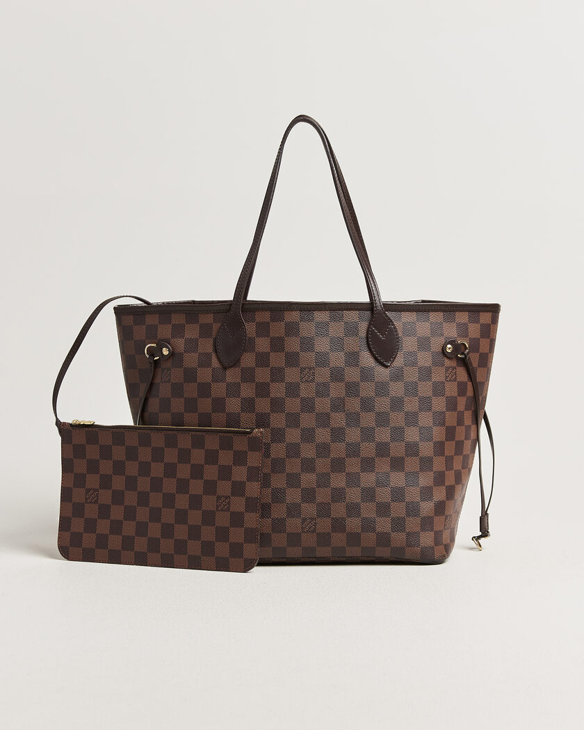 Louis Vuitton Pre-Owned Neverfull MM  Damier Ebene – Brun