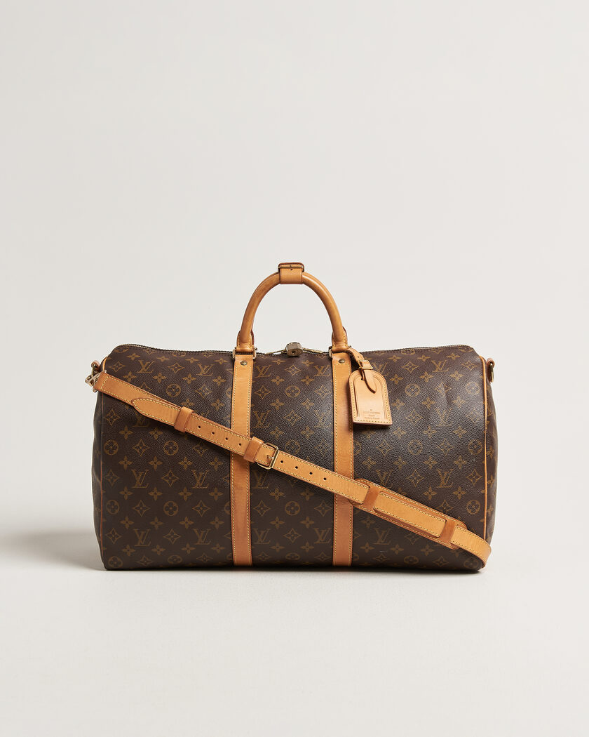 Louis Vuitton Pre-Owned Keepall Bandouliére 50 Monogram – Brun