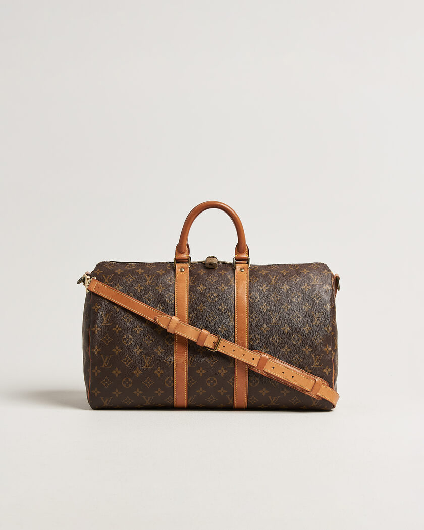Louis Vuitton Pre-Owned Keepall Bandouliére 45 Monogram – Brun