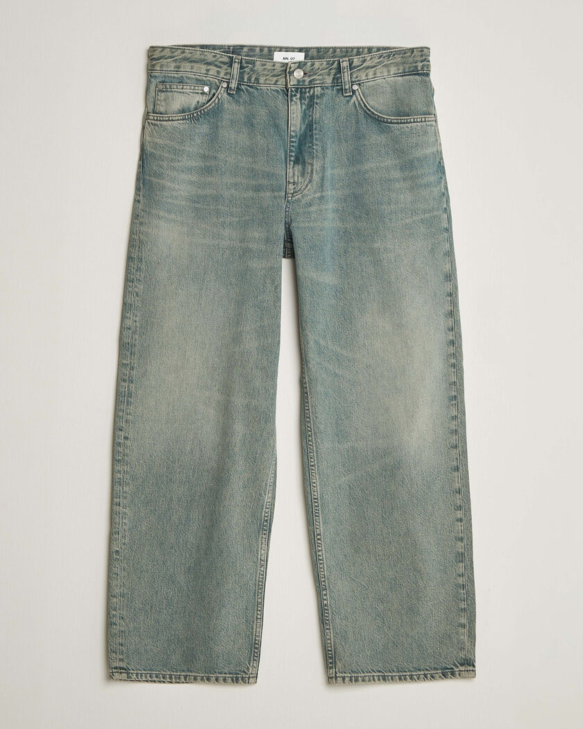 NN07 Ross Relaxed Fit Jeans Light Tinted – Grå