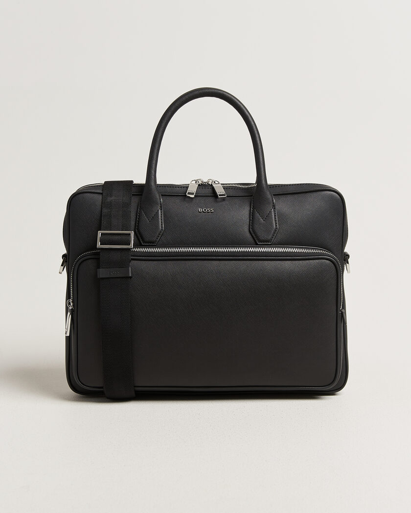 BOSS BLACK Northon Slim Document Case Black – Sort