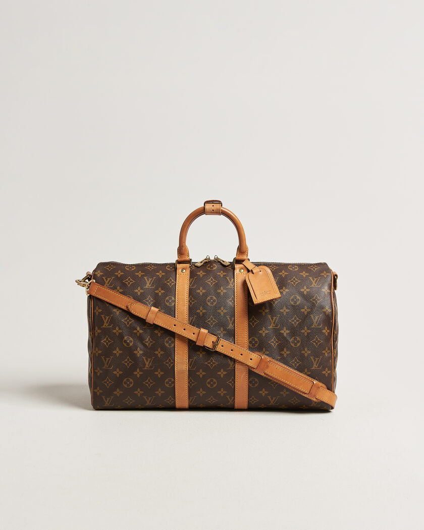 Louis Vuitton Pre-Owned Keepall 45 Bandoulière Monogram – Brun