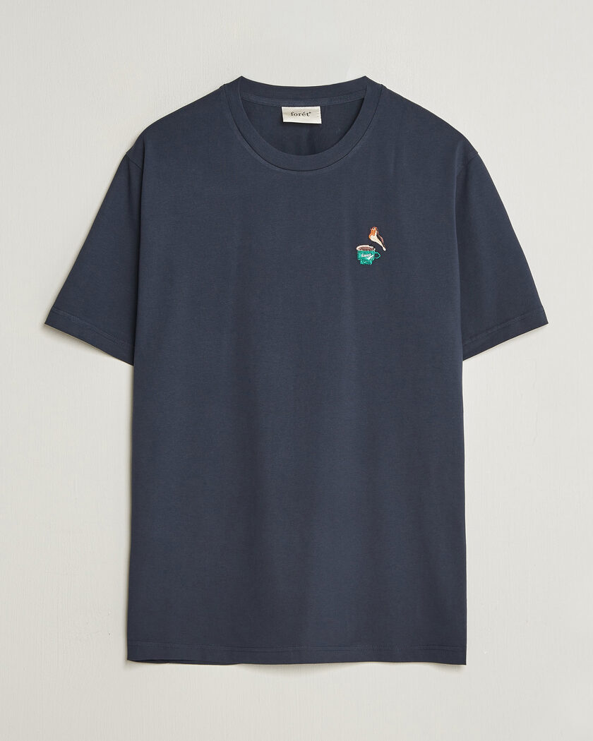 Forét Rest T-Shirt Navy – Blå