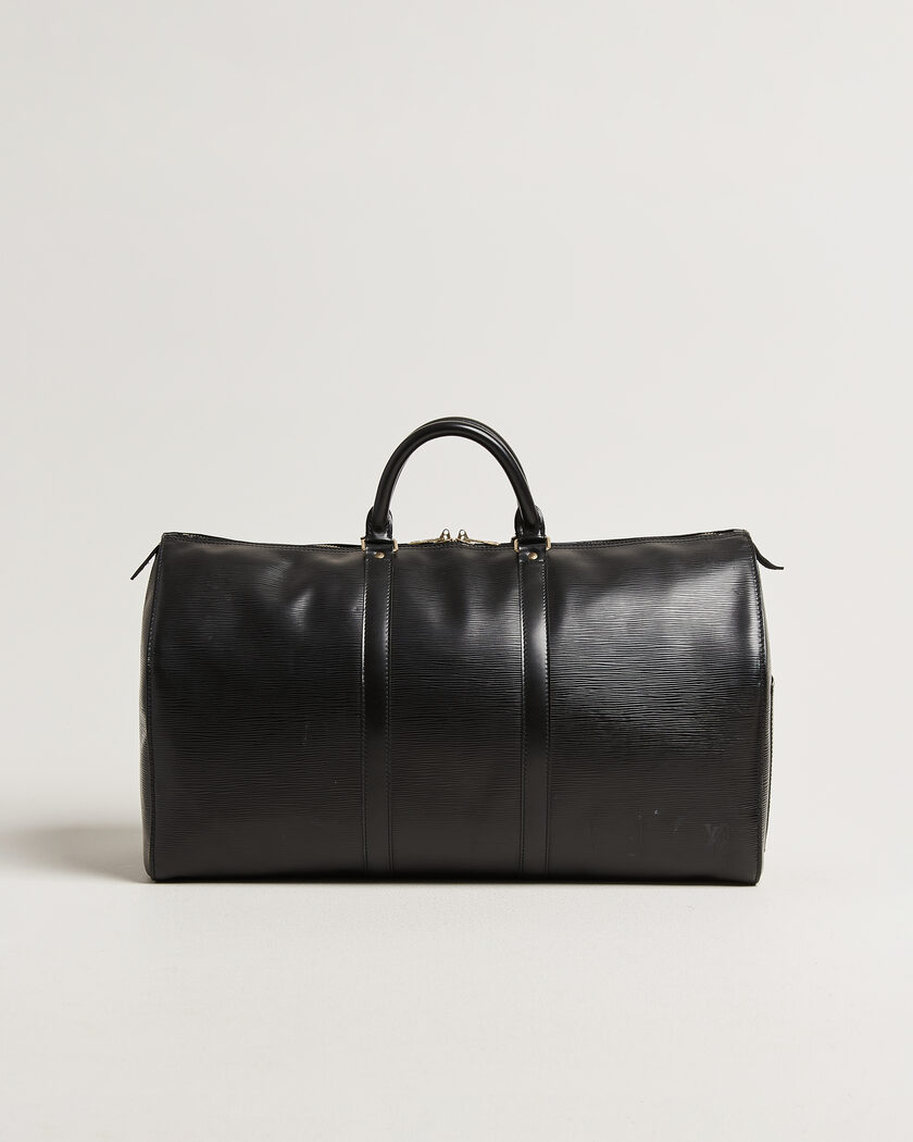 Louis Vuitton Pre-Owned Keepall Epi Leather 50 Black – Sort