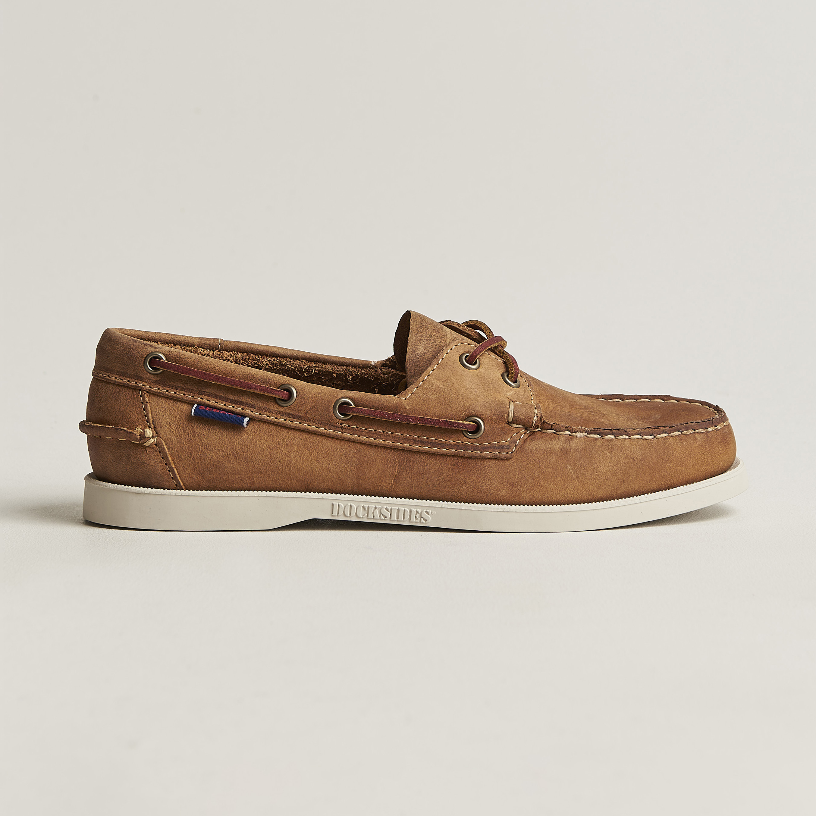 Omkreds strop værdighed Sebago Dockside Nubuck Boat Shoe Brown - CareOfCarl.dk