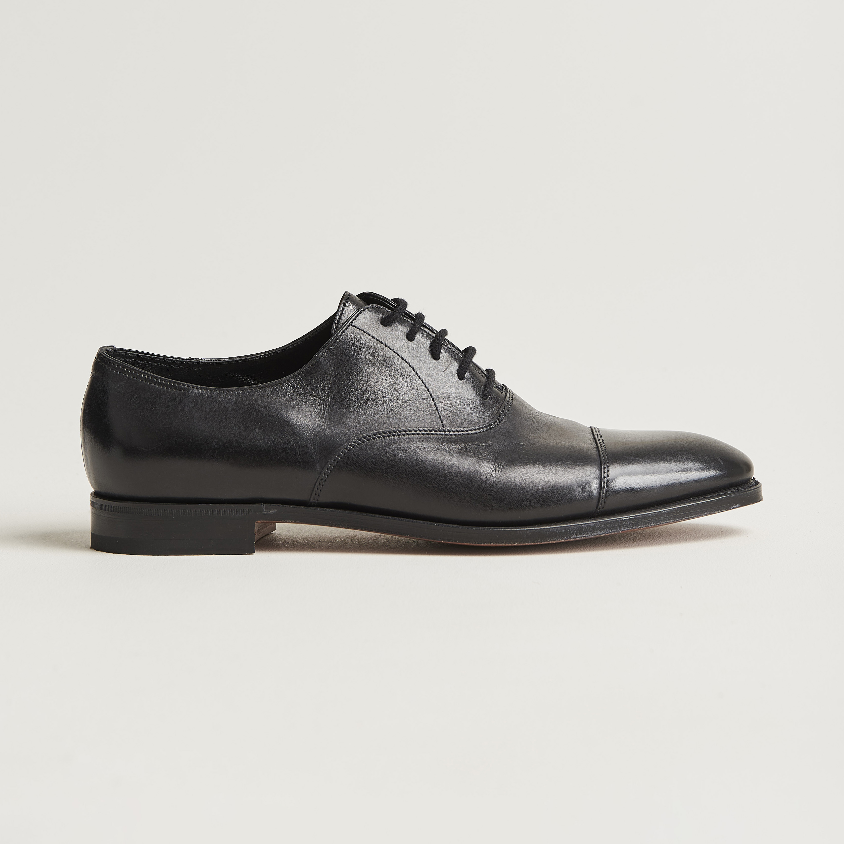 John Lobb City II Oxford Black Calf - CareOfCarl.dk