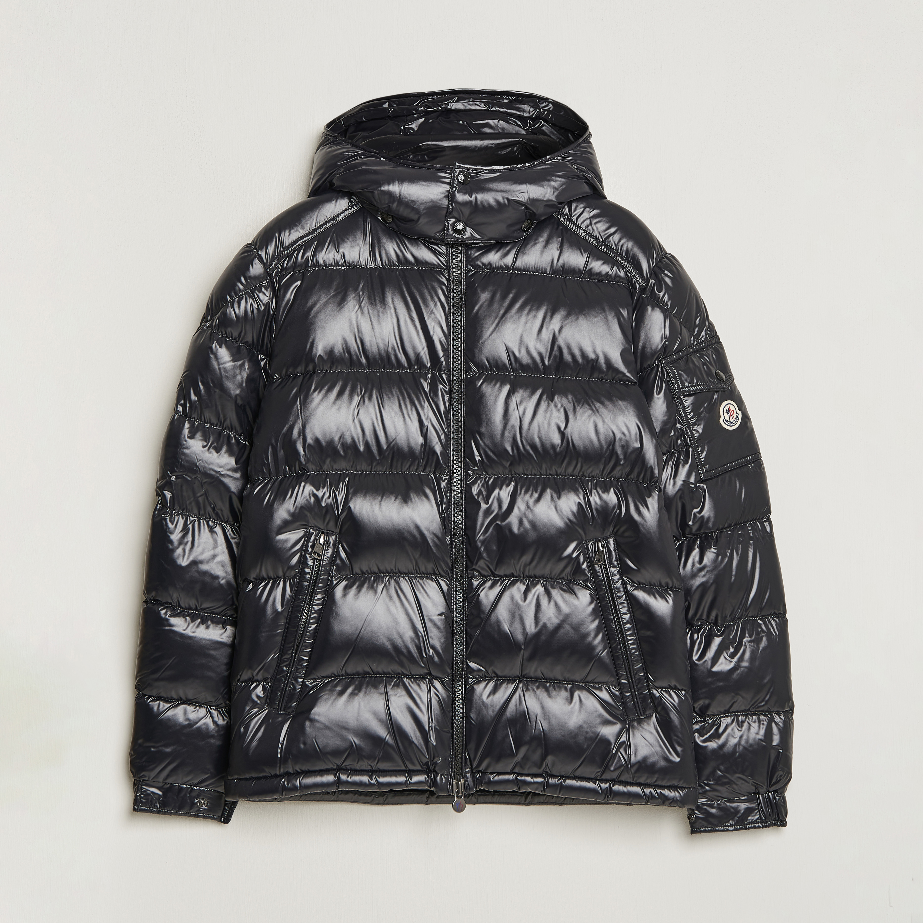 i dag FALSK forfader Moncler Maya Jacket Black - CareOfCarl.dk