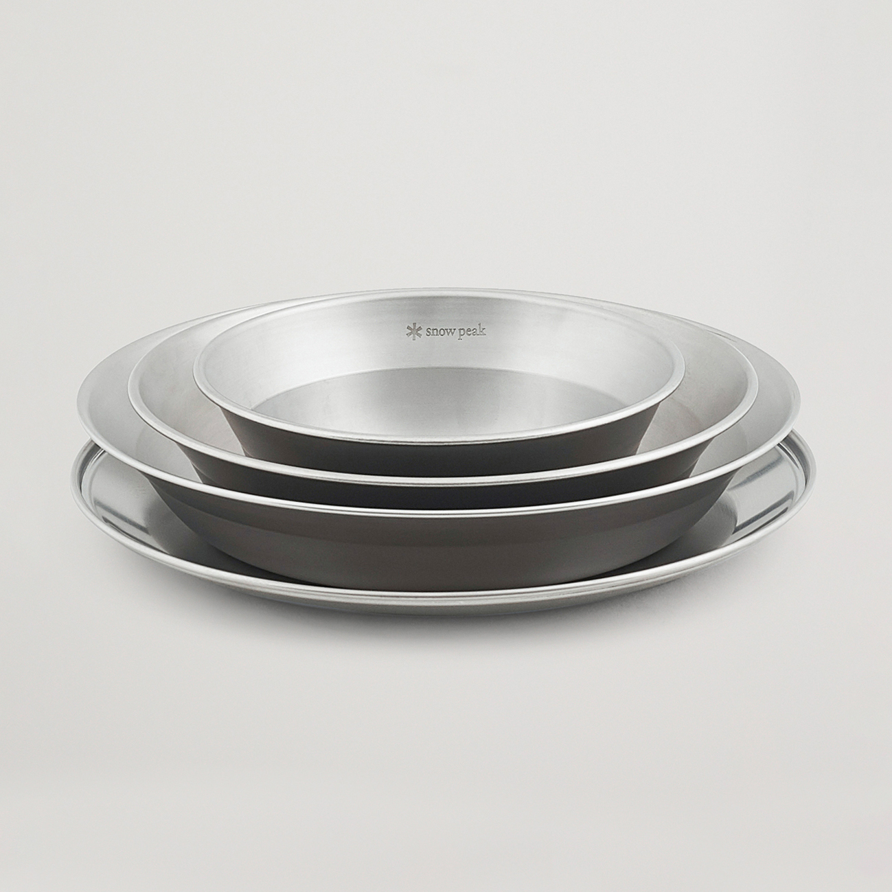 Snow Peak Tableware Set Stainless Steel CareOfCarl.dk