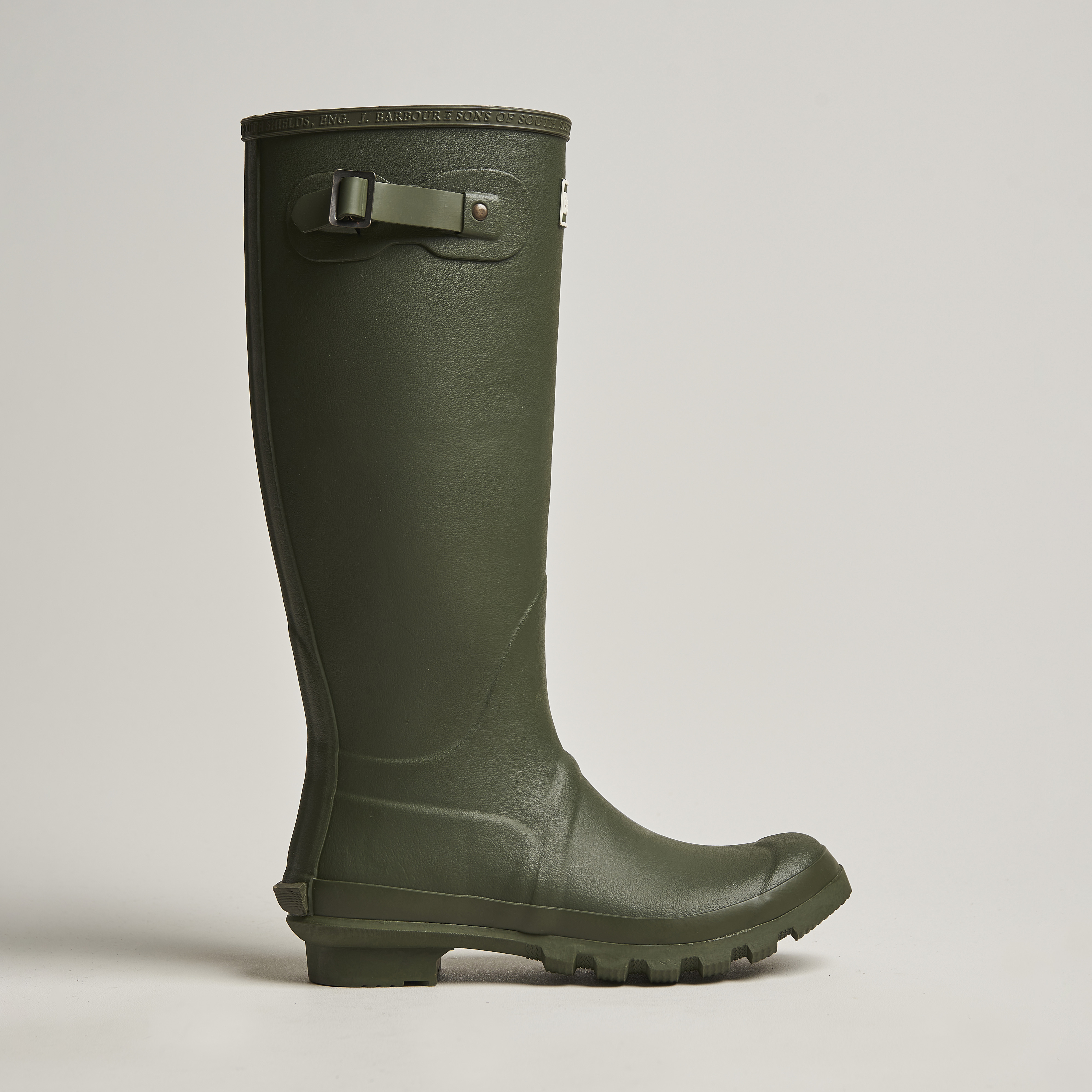 Isse Ung dame gammel Barbour Lifestyle Bede High Rain Boot Olive - CareOfCarl.dk