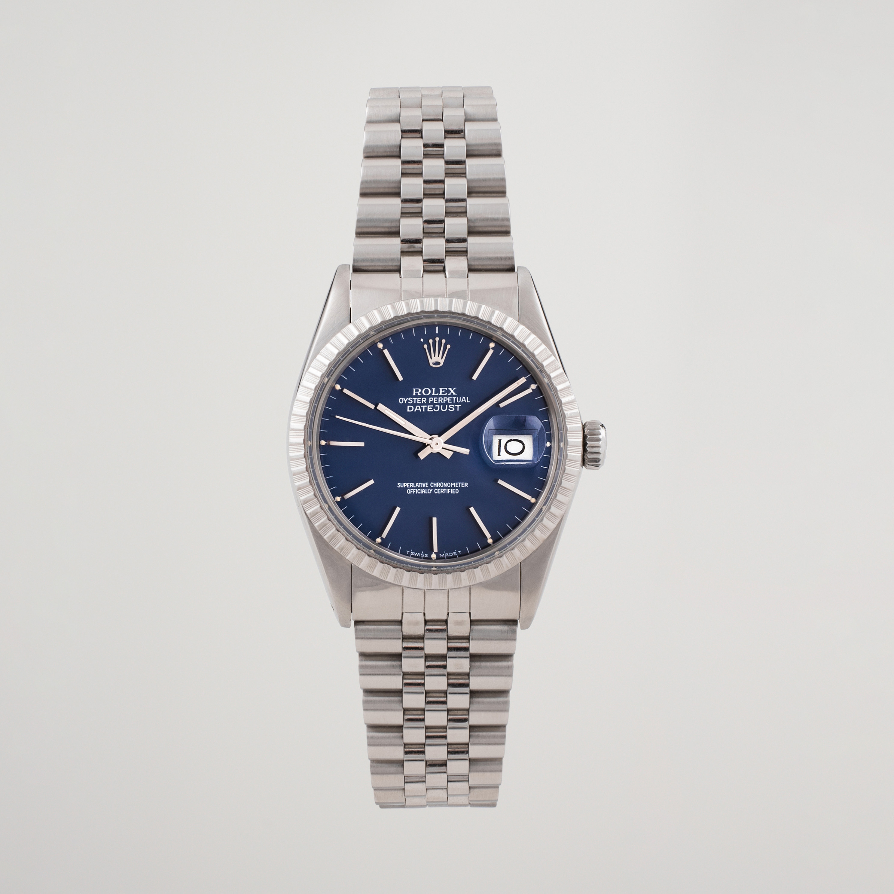 Pre-Owned Datejust Oyster Steel Blue - CareOfCarl.dk