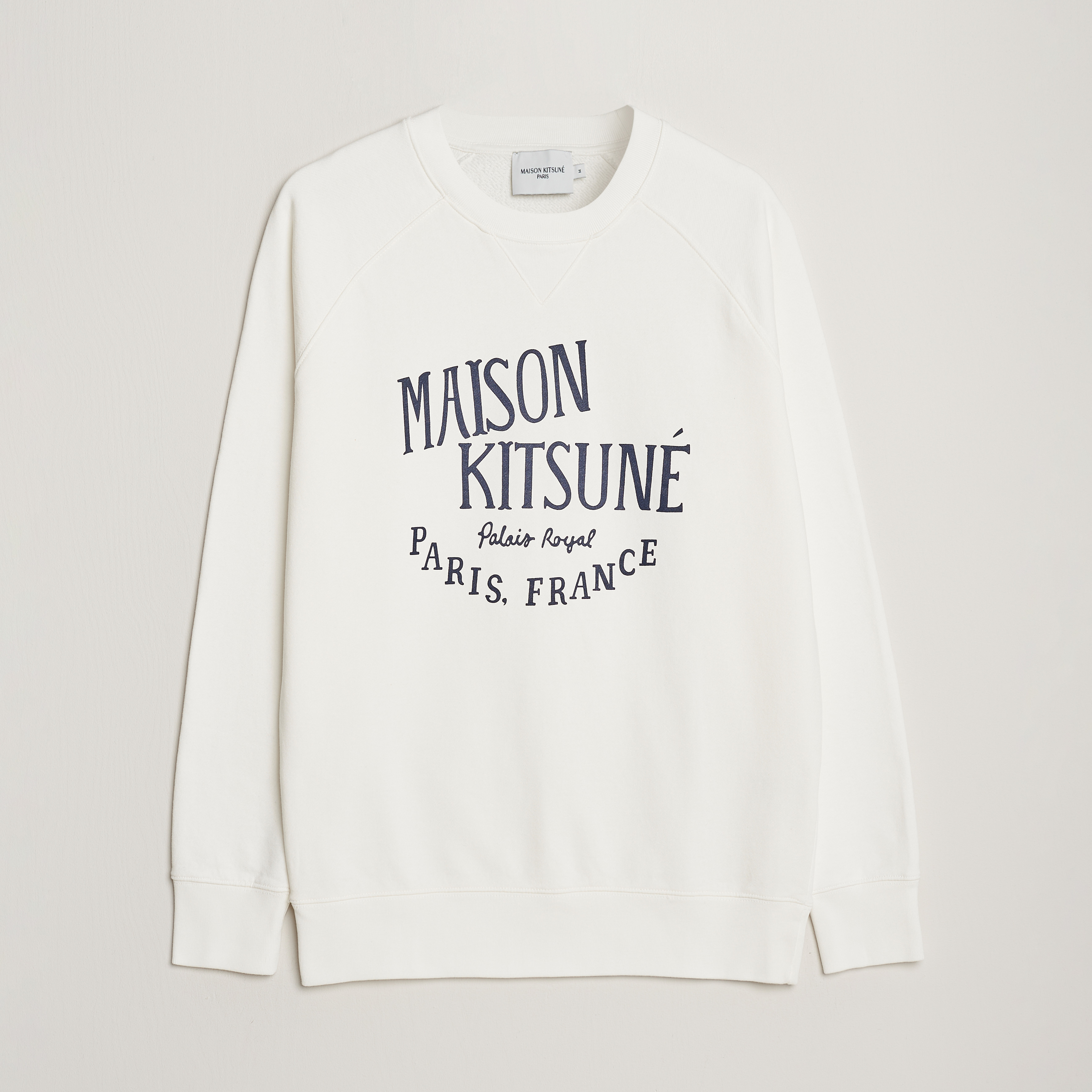 Maison Kitsuné Royal Classic Sweatshirt Ecru -