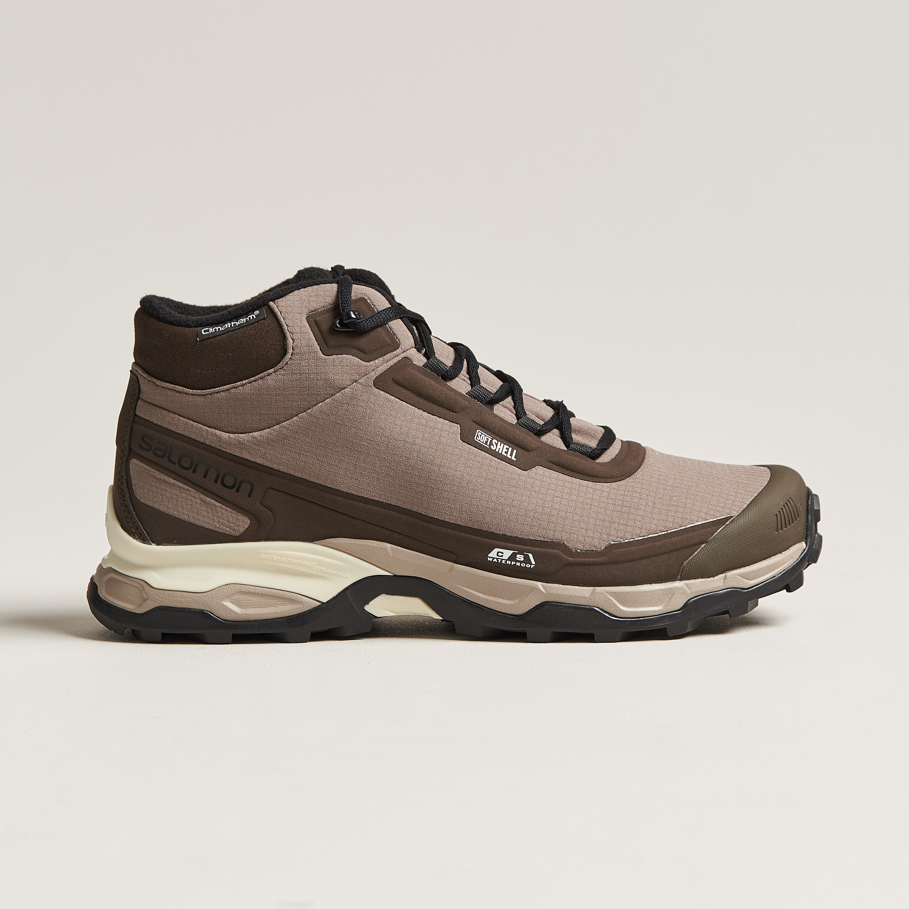 Salomon Shelter CSWP Boots Falcon/Vintage Khaki - CareOfCarl.dk