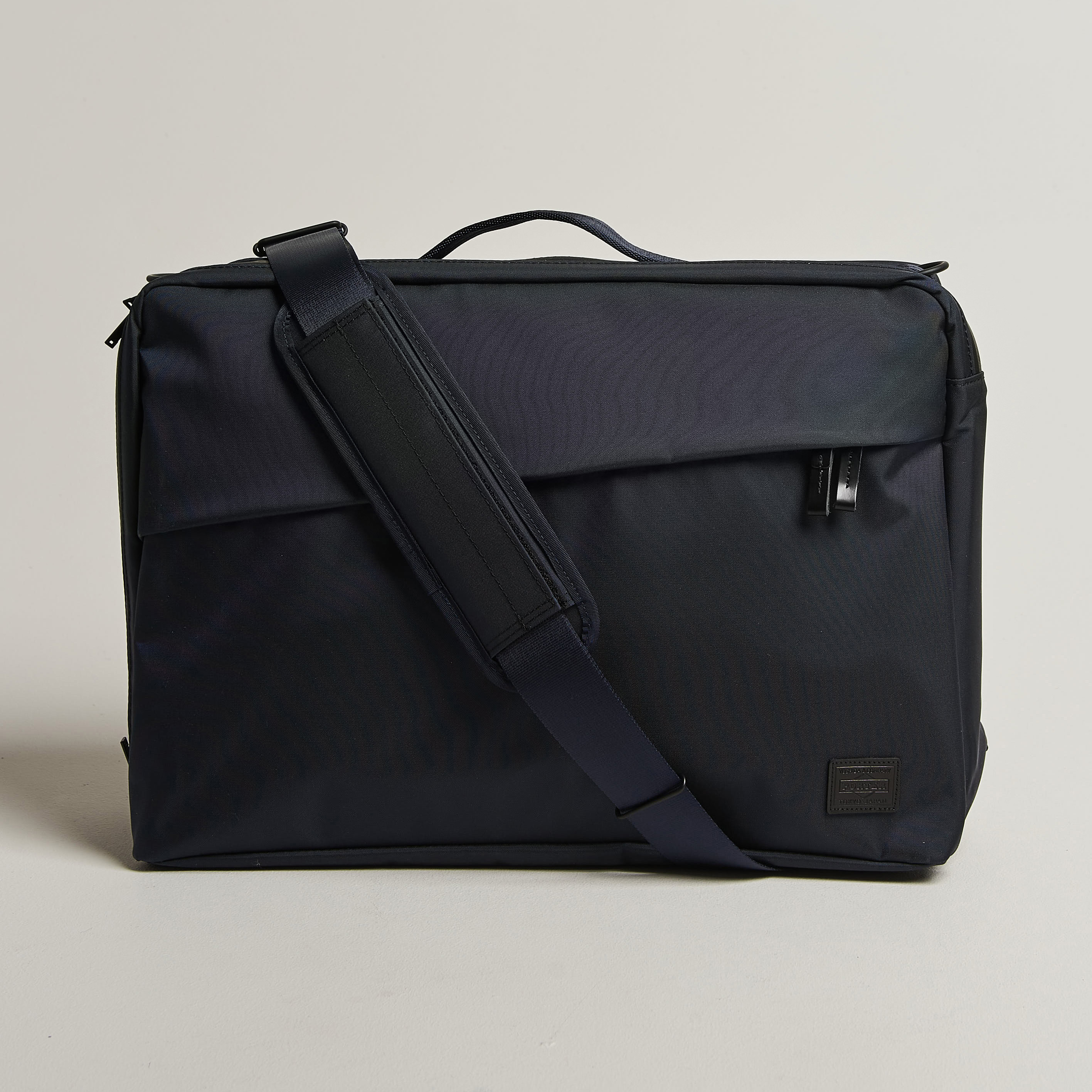 Porter-Yoshida & Co. View 3Way Briefcase Navy - CareOfCarl.dk