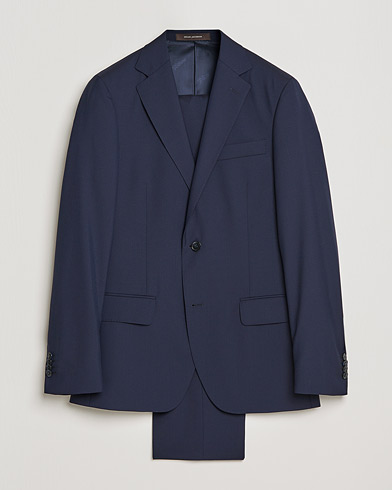 Herre | Festive | Oscar Jacobson | Edmund Suit Super 120's Wool Navy