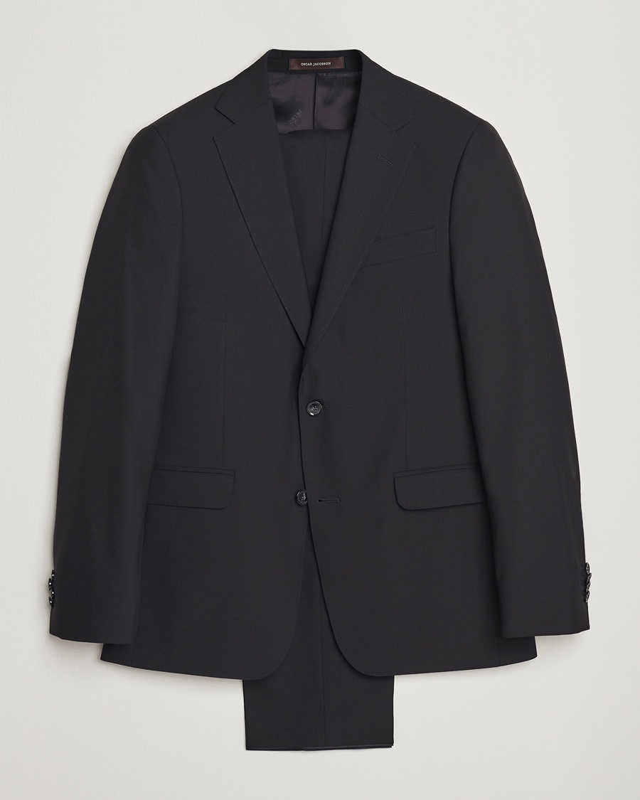 Herre | Fejr nytåret med stil | Oscar Jacobson | Falk Wool Suit Black