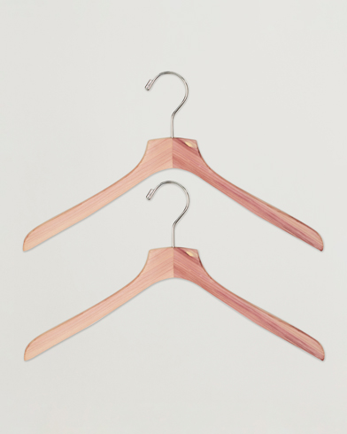 Herre | Care with Carl | Care with Carl | 14-Pack Cedar Wood Shirt Hanger