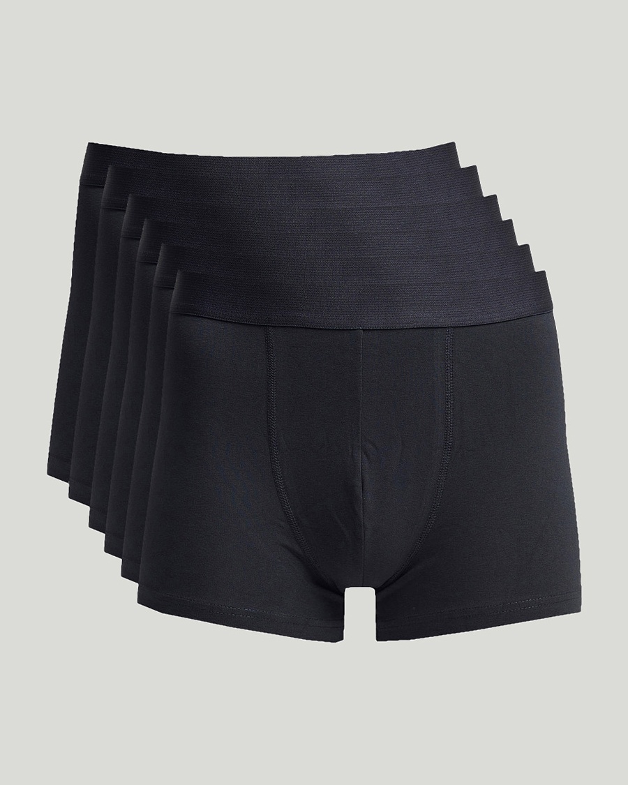 Bread & Boxers 6-Pack Boxer Brief Dark Navy – Blå