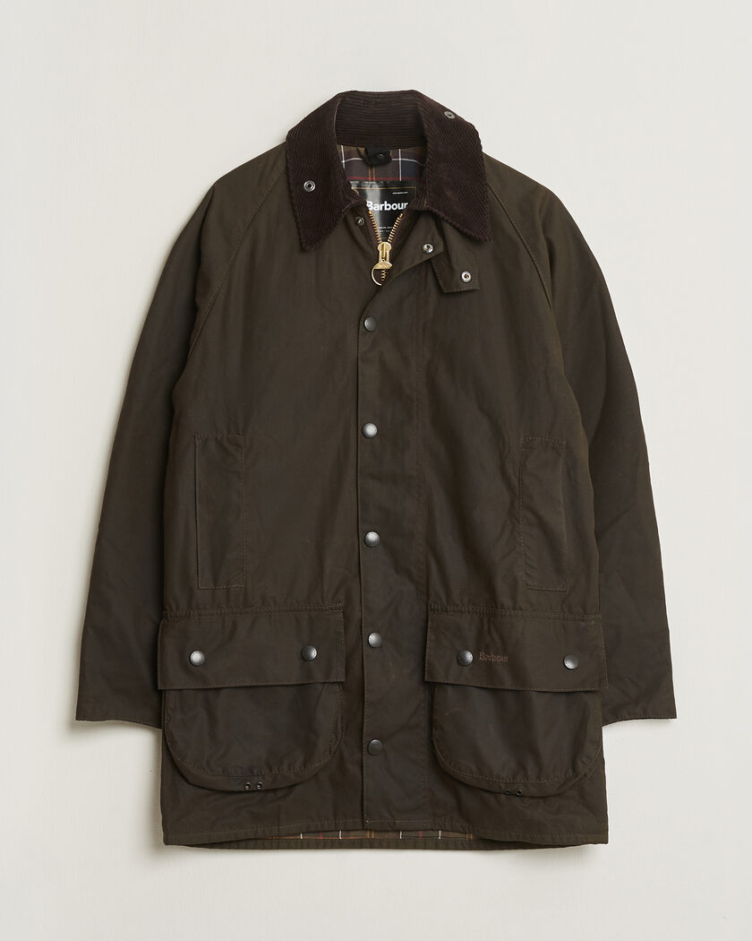 Pre-owned Barbour Lifestyle Classic Beaufort Jacket Olive UK36 - EU46 – Grøn