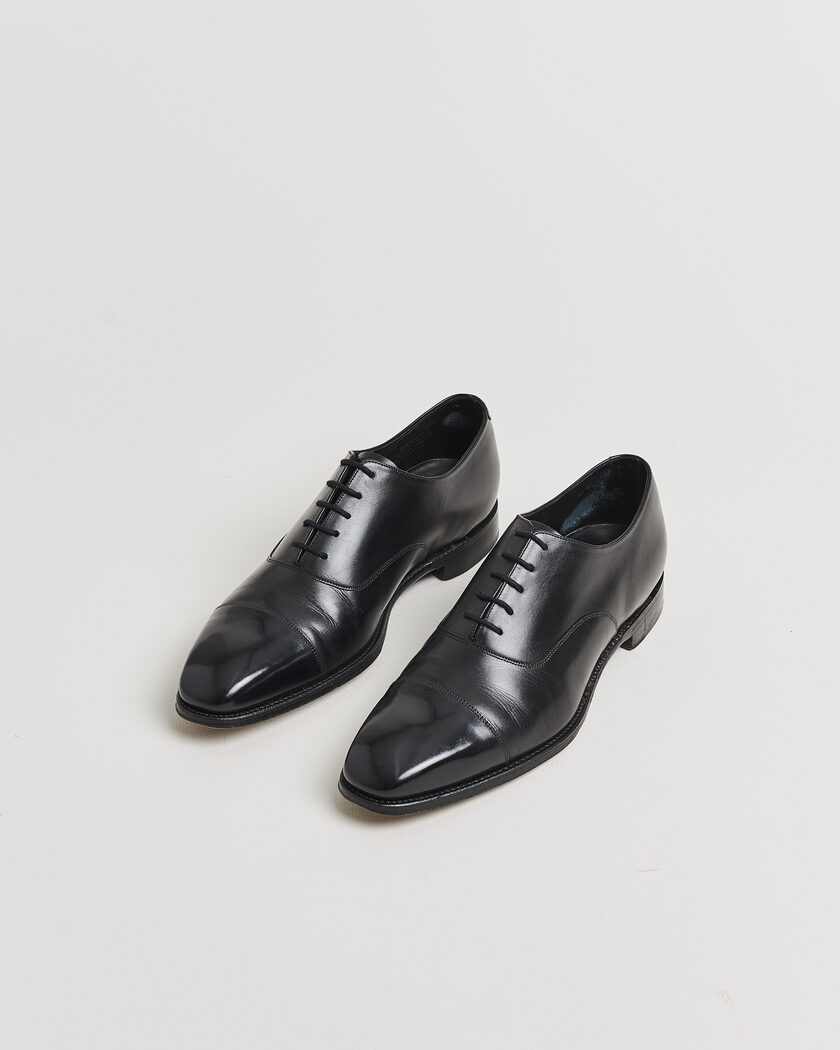 Pre-owned Loake 1880 Rothschild Oxford Black Calf UK11 - EU45 – Sort
